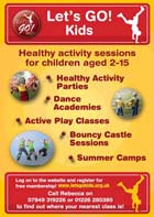 Lets Go KIds healthy activity sessions